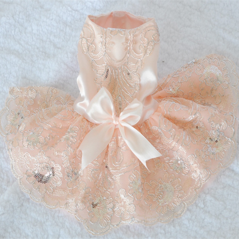 Dogs Wedding photos Pet Clothing Costume sequins princess Lace dress Kitty Teddy David Yarn skirtin the Pet/Pet food and supplies , Pet apparel and accessories , Pet clothing/Raincoat  category - from Buy2taobao.com to provide professional Taobao agent buy service