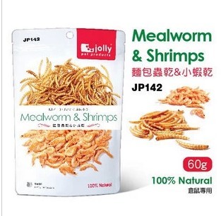 JOLLY面包虫干/小虾干祖莉零食图片