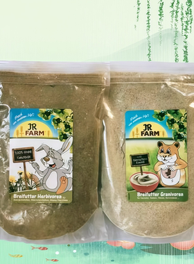 德国JR Farm JR营养糊 维他命矿物质辅食200g 仓鼠花枝营养糊糊