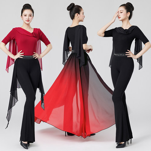 形体礼仪训练练功服夏季