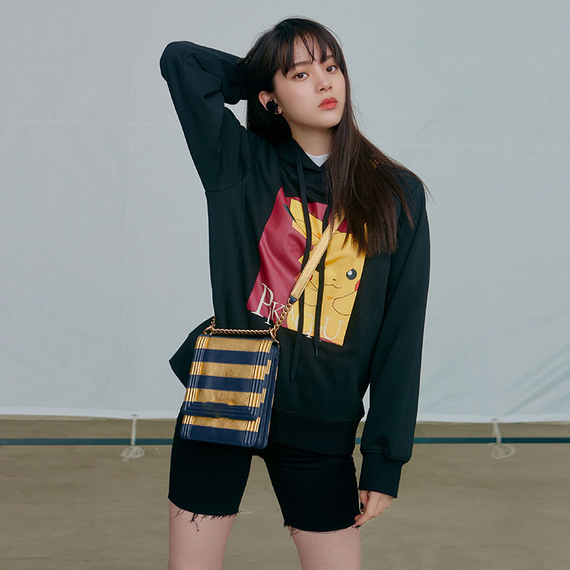 欧阳娜娜同款2024新春秋连帽卫衣女宽松韩版短款外套慵懒风潮ins