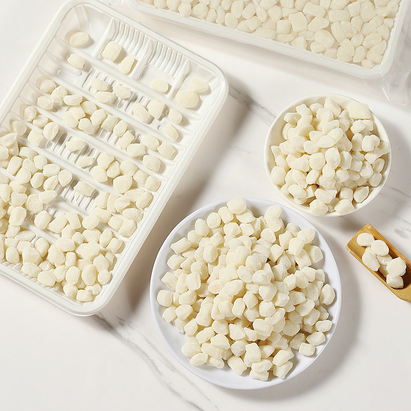 优优子雪花酥年糕丁自制雪花酥配料厚切炒酸奶雪冰年糕丁500g