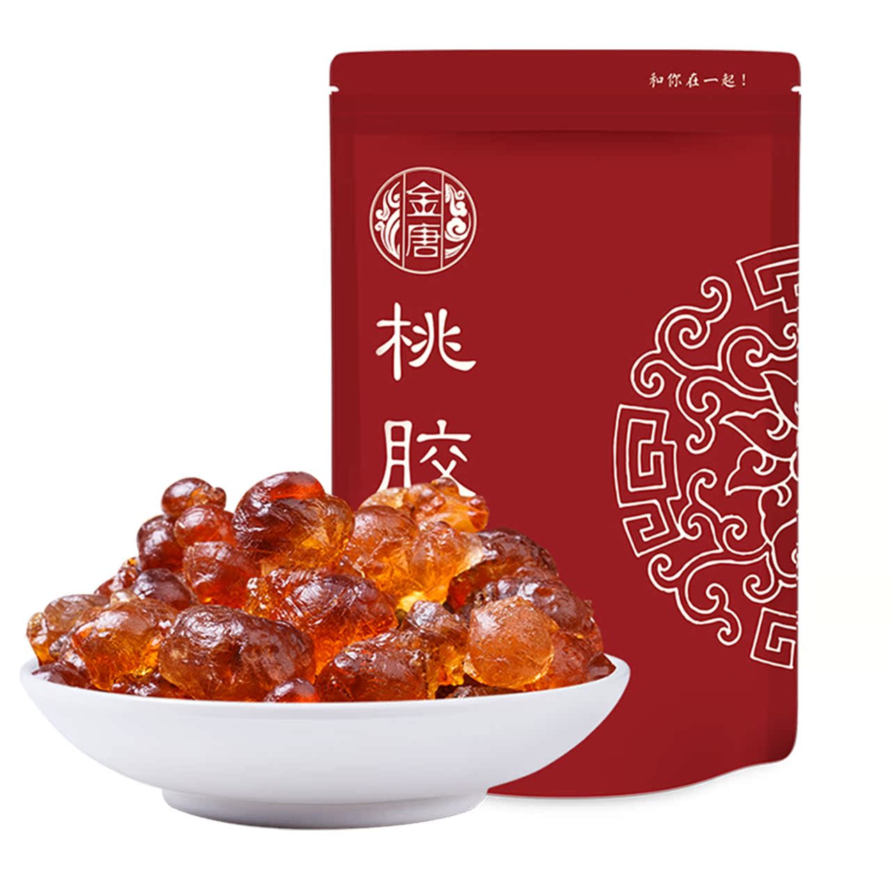 金唐桃胶200g桃花泪旗舰店正品