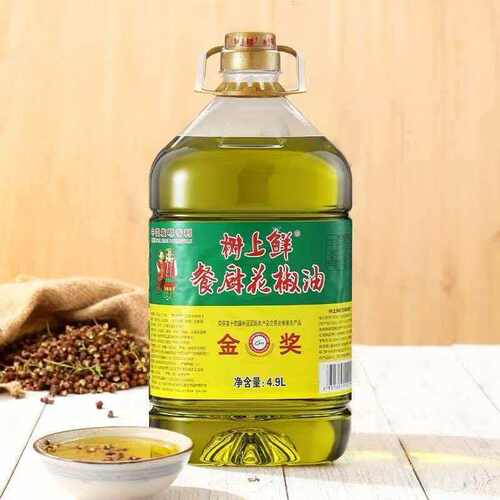 树上鲜花椒油麻油凉拌调味
