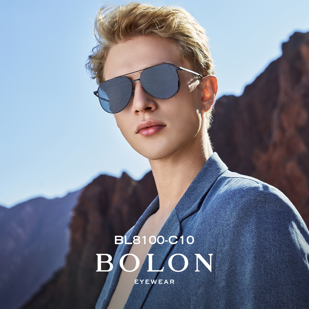 BOLON暴龙飞行员圆镜王俊凯同款