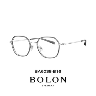 暴龙近视眼镜框男25新品 钛框复古方圆镜架可配度数女BA6038