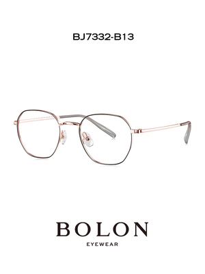 暴龙眼镜Bolon配度数BJ7332合金