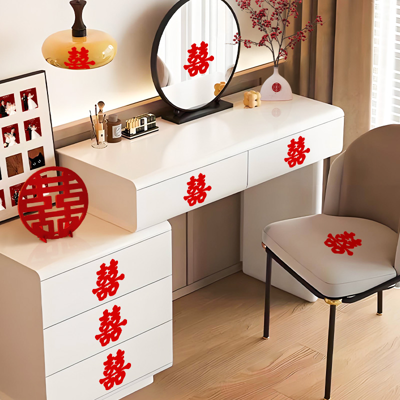 卧室梳妆台现代简约诧寂风ins