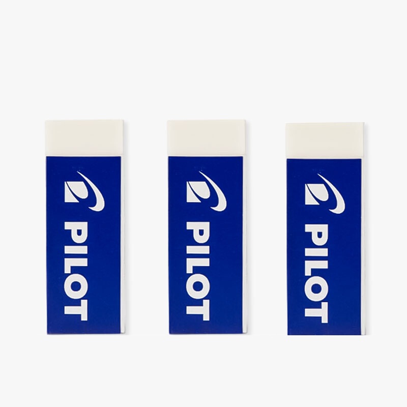 日本百乐橡皮无屑超干净hb学生EE101泡沫橡皮专业2b铅笔擦绘图