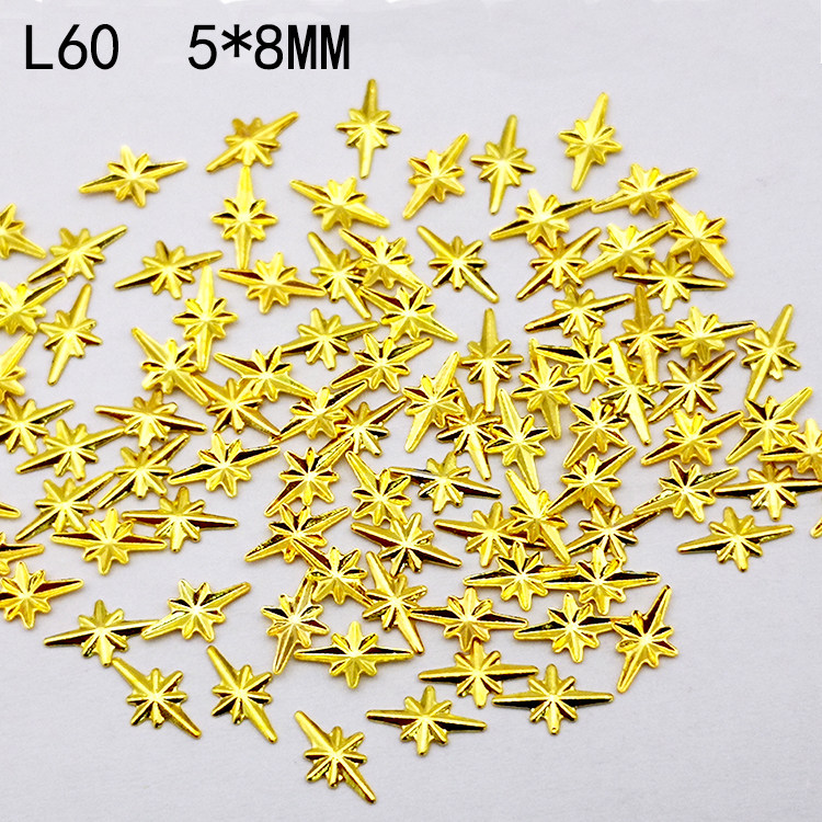 新款日系美甲星月金属铆钉 芒星薄款十字星芒光疗指甲DIY装饰品,饰品/流行首饰/时尚饰品新,其他DIY饰品配件,淘宝优惠券,粉丝福利购,淘宝优惠卷