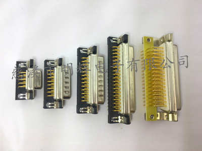 车针D－SUB连接器弯脚90°焊板DR9、DR15、DR25、HDR26白胶镀金