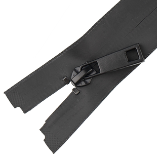 7号进口胶膜防水拉链开尾羽绒服户外运动棉冲锋衣滑雪服书包拉锁