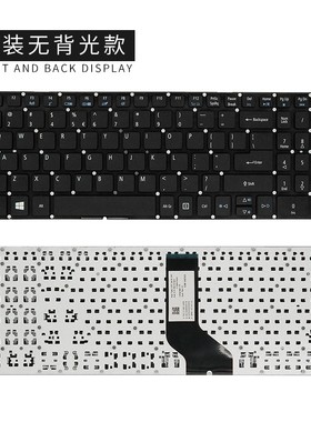 适用ACER宏基 E5 573G 553 523 522G 576  V3-574G F5-572键盘