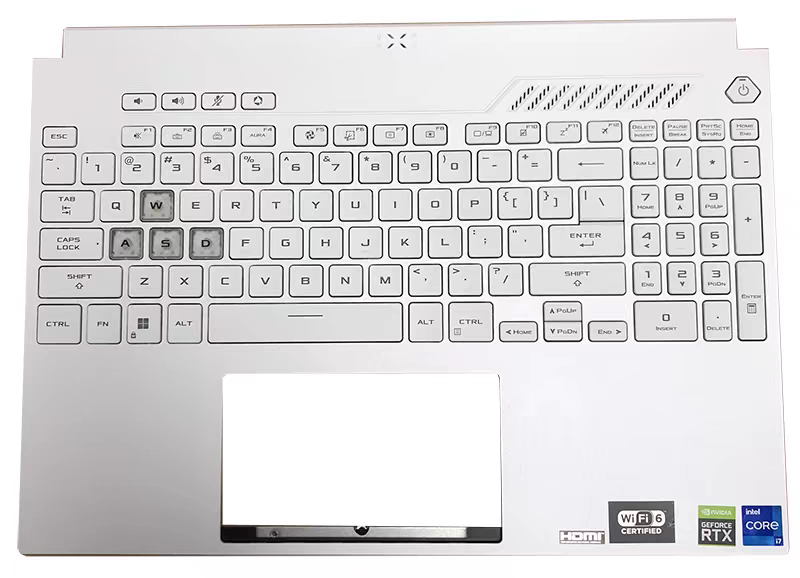 适用原装华硕天选3/4 天选air  FA507 FX517 FX507 F15 C壳键盘壳