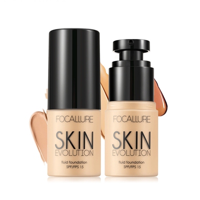 无瑕粉底液保湿遮瑕持久控油定妆裸妆粉底霜liquid foundation