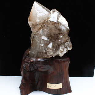 如鸿一物一图天然骸骨水晶原石摆件城堡形标本矿石石头大号