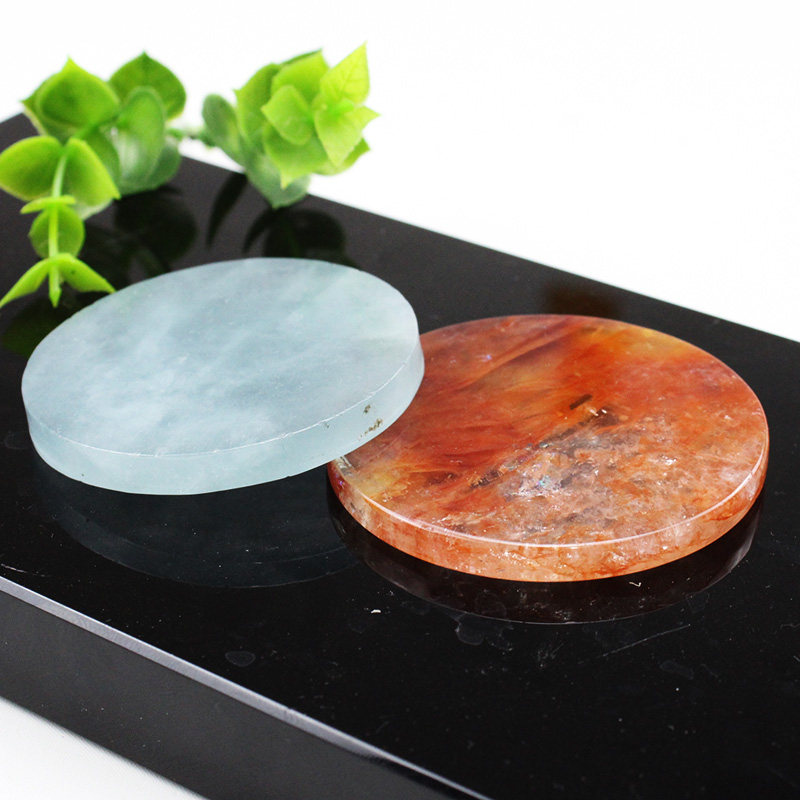 如鸿天然水晶石头片圆盘底盘底托原石矿石茶杯垫片装饰底座,饰品/流行首饰/时尚饰品新,摆件,淘宝优惠券,粉丝福利购,淘宝优惠卷