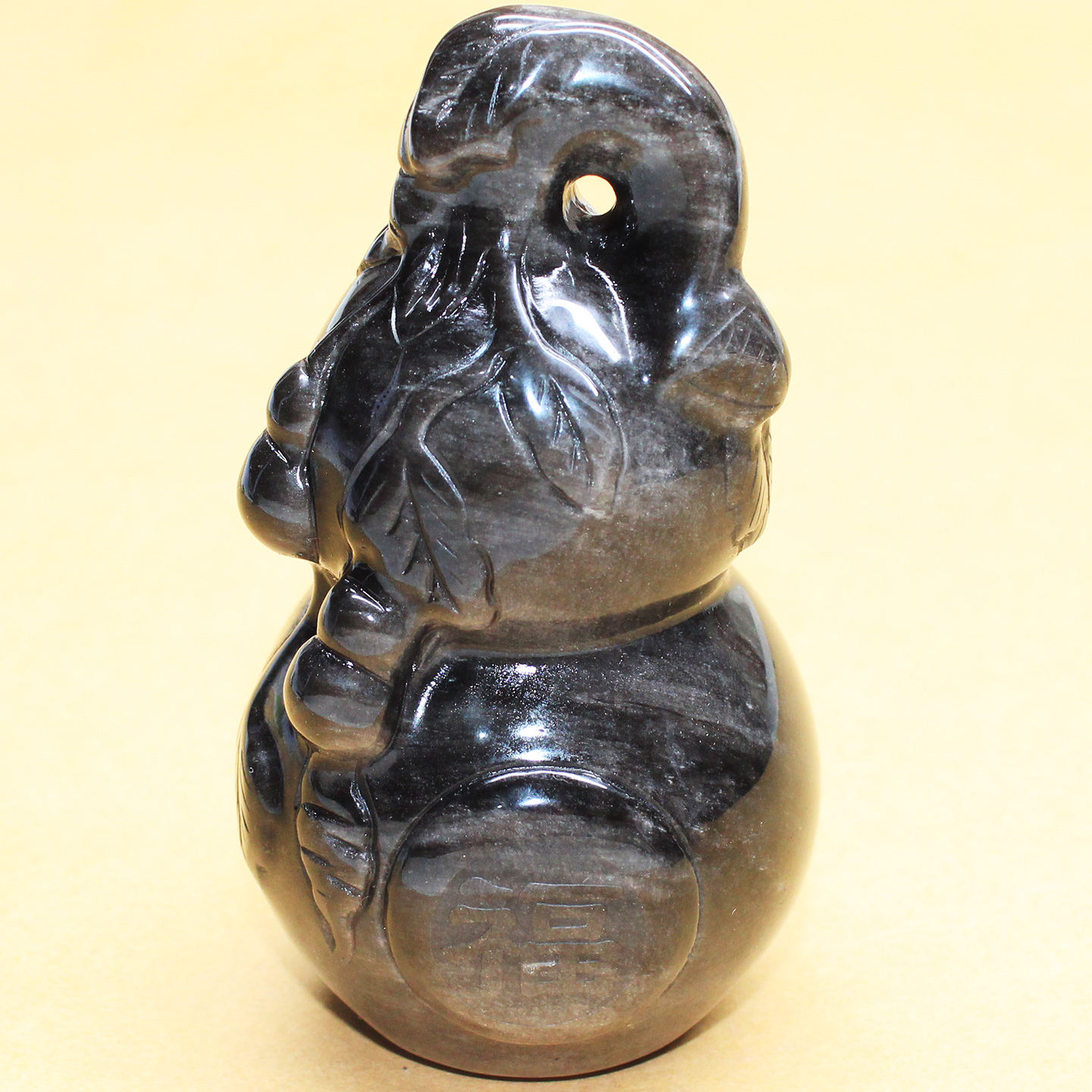 银曜石葫芦福禄办公桌家居摆件