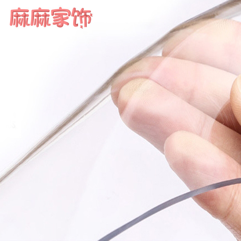 50cm宽电视柜桌布pvc防水防烫防油软玻璃塑料水晶板加厚无味台布