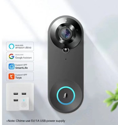 tuya涂鸦200万可视门铃doorbell