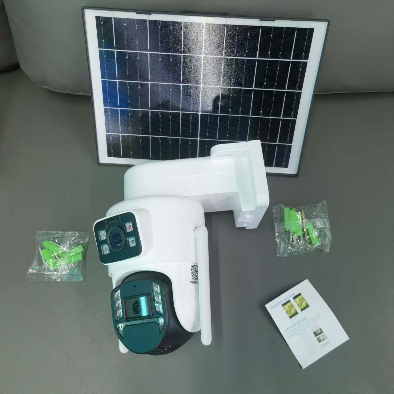 包邮 AOV跨境okampro 4G摄像头太阳能户外摄像机 wifi camera