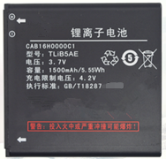 ZOL  适用TCL E906电池 TCLE906手机电池 TCL TLiB5AE电板 E906 电池