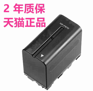 NP-F970F750索尼HDR-FX1000E相机AX2000E补光灯HVR-Z7C V1C Z1C适用Z5C摄像机HD1000C电池F960DSR-PD190P198P