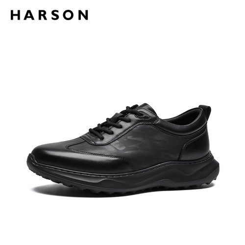 HARSON哈森男鞋商务运动皮鞋