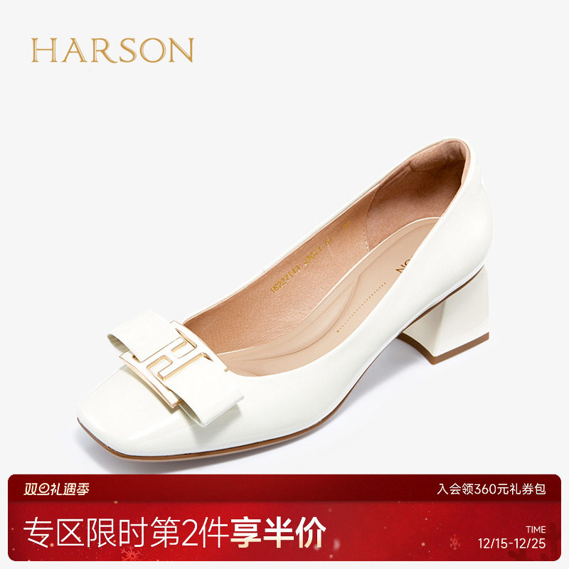 2022女鞋哈森时尚浅口