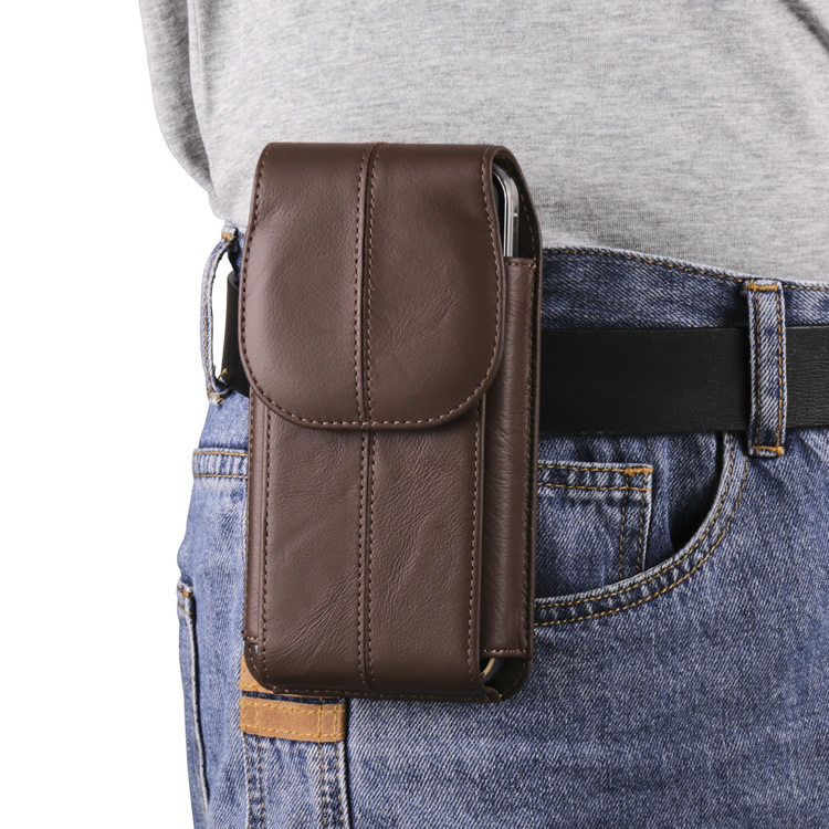 真皮手机腰包穿皮带皮套挂扣腰间袋男士手机包竖款磁扣工地中老年,箱包皮具/热销女包/男包,手机包,淘宝优惠券,粉丝福利购,淘宝优惠卷