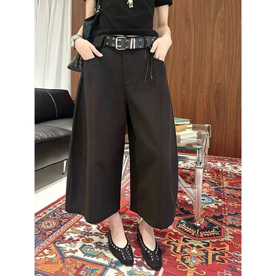 美式五分工装裤女夏季爆款大码