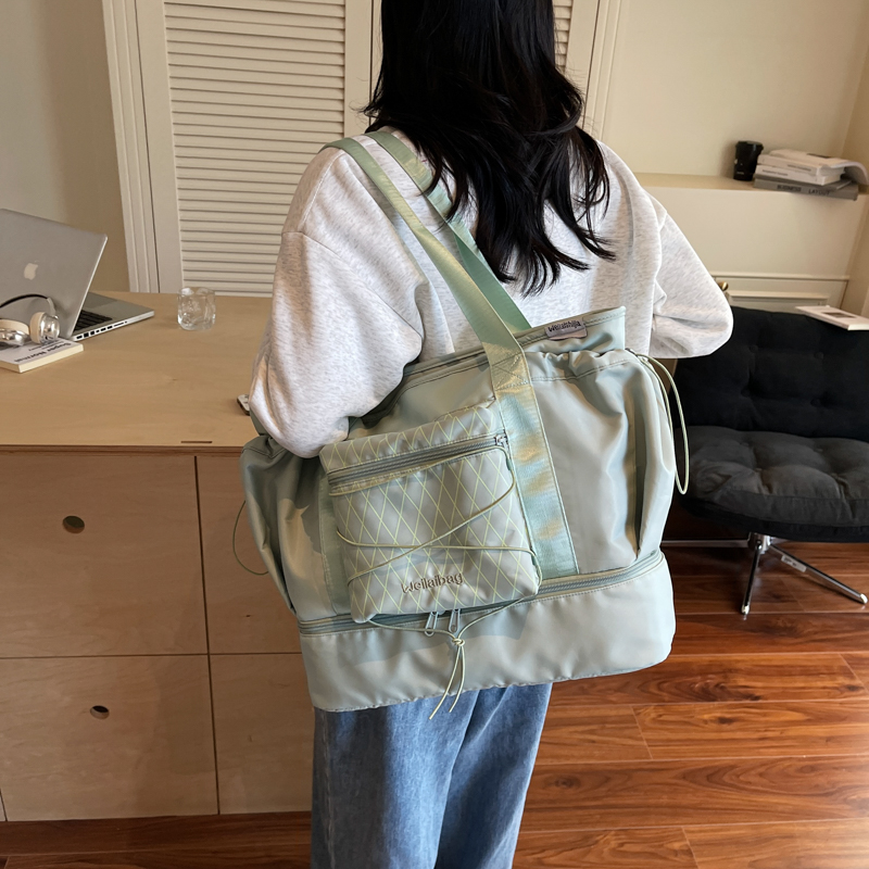 女士大容量时尚简约健身包