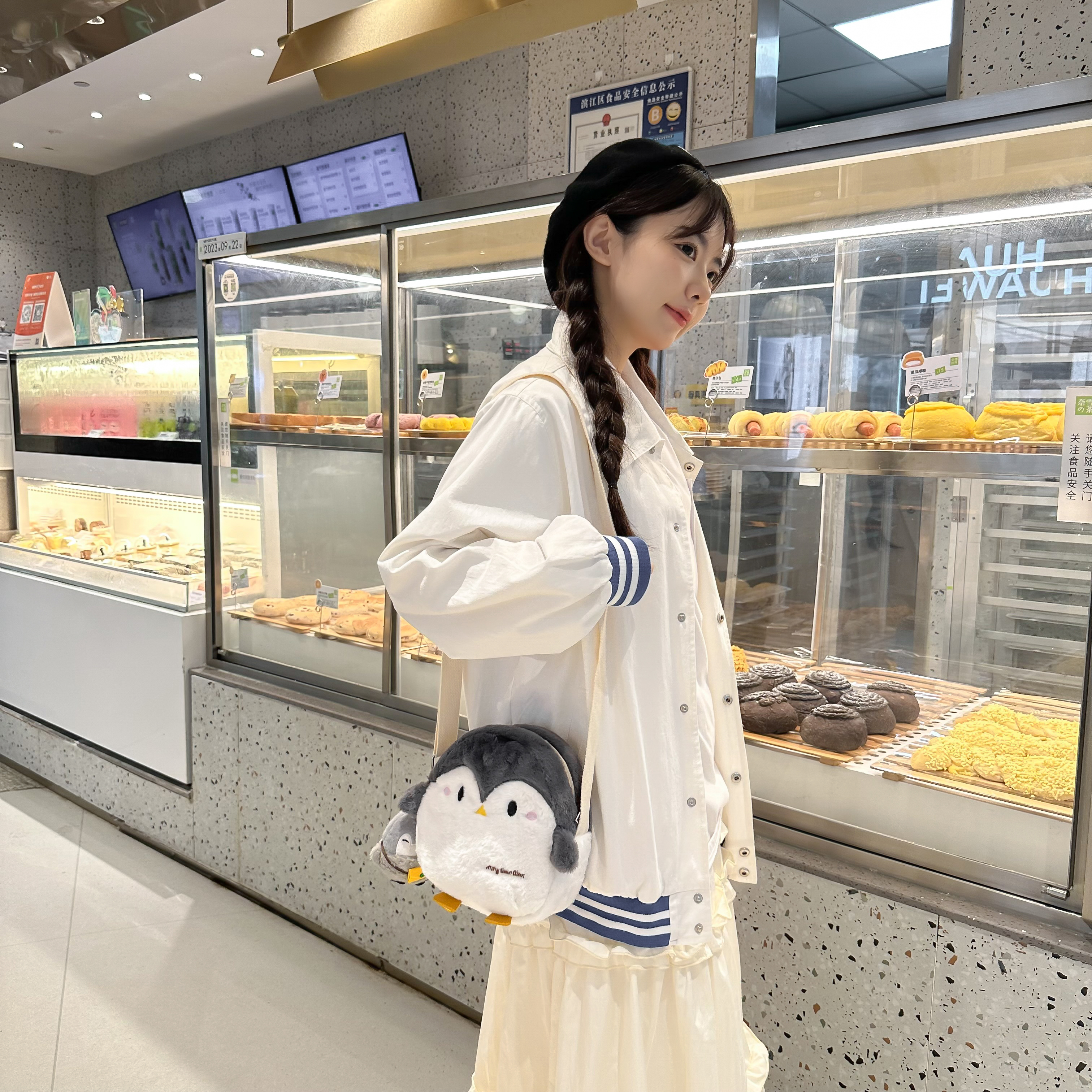 可爱毛绒小包包女2025新款