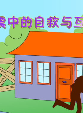 Flash制作高中地理多媒体比赛定制课件——地震中的自救与互救