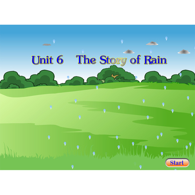 小学生英语课件公开课flash课件-Unit 6 The Story of Rain