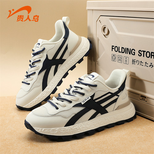 贵人鸟阿甘鞋男透气休闲运动鞋男