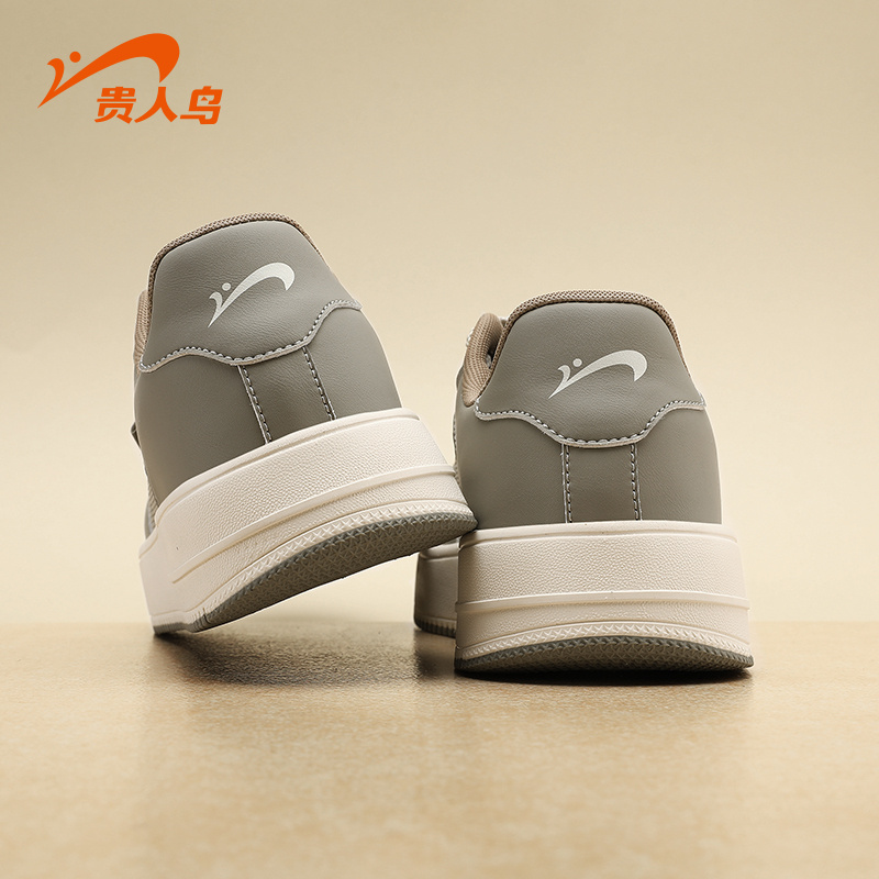 贵人鸟板鞋厚底轻便百搭