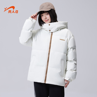 贵人鸟棉服女款2026春季新款户外休闲保暖棉衣情侣时尚百搭外套男