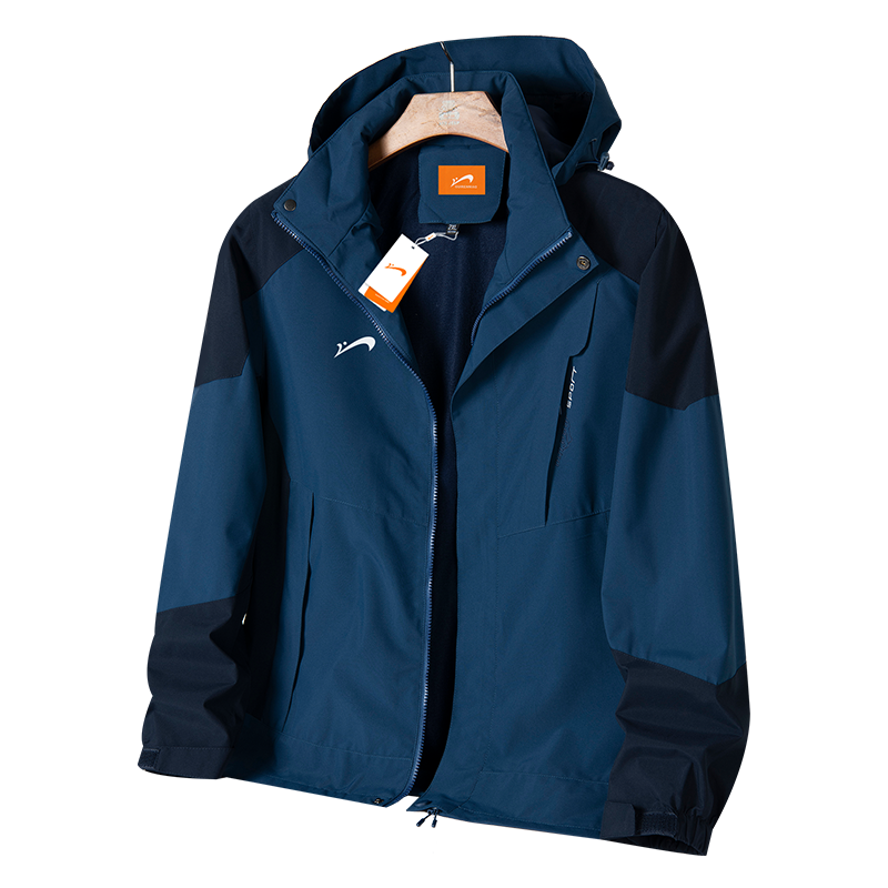 贵人鸟户外防风风衣男