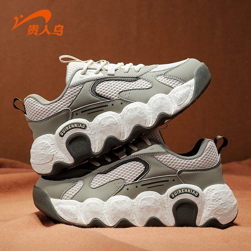 贵人鸟男鞋运动鞋复古厚底老爹鞋