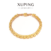 旭平重工时尚 密镶气质闪耀易搭好搭麦穗手链手表扣