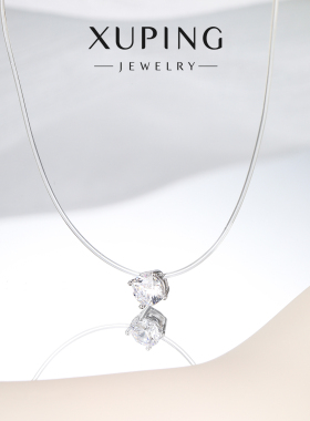 旭平四爪人鱼之泪单石项链约5mm