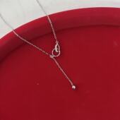 旭平个性 环环相扣项链女时尚 小众设计高级感锁骨链