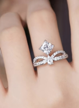 柔柔【繁花辉映·加冕】方糖皇冠戒指个性高级感气质轻奢公主指环