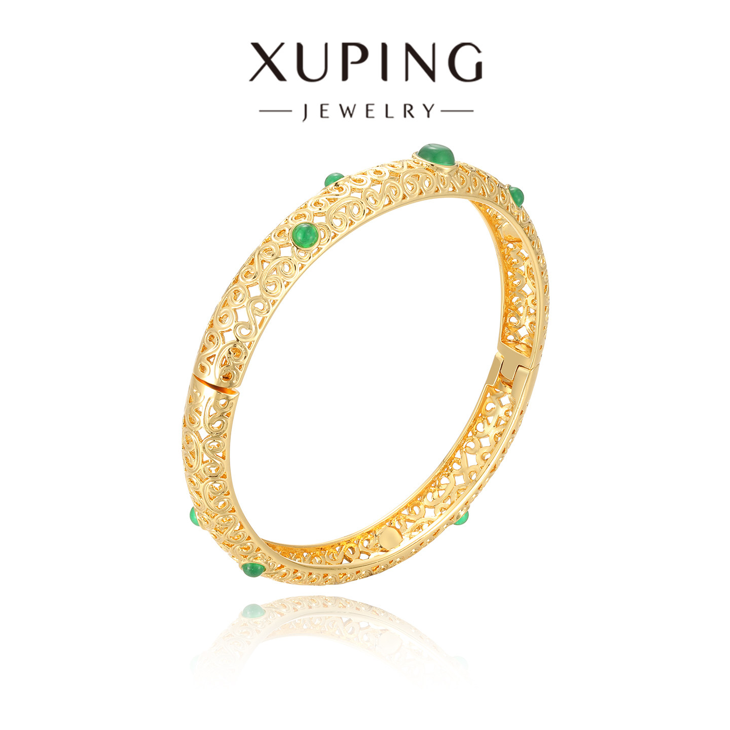 旭平【金色圆舞曲】祥云如意手镯镂空雕花复古新中式镯子旗袍手环,饰品/流行首饰/时尚饰品新,手镯,淘宝优惠券,粉丝福利购,淘宝优惠卷