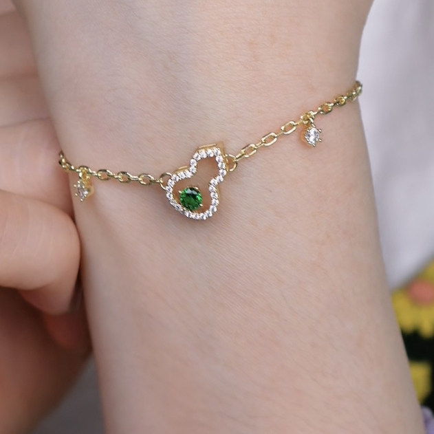 旭平新中式葫芦手链时尚潮流甜美可爱简约ins小葫芦手链,饰品/流行首饰/时尚饰品新,手链,淘宝优惠券,粉丝福利购,淘宝优惠卷