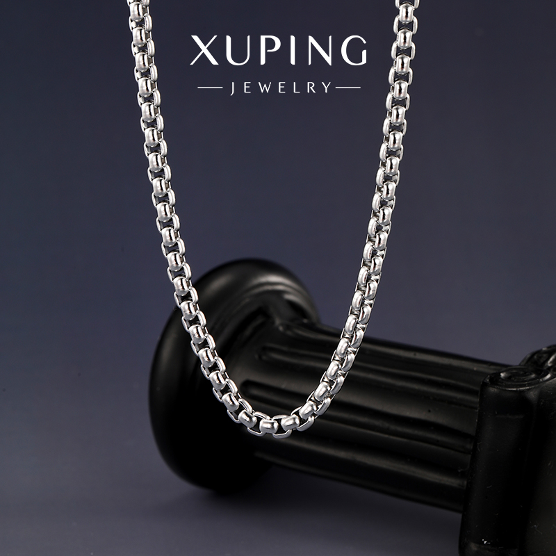 旭平时尚个性冷淡风无性别中性风气质简约单戴素链项链毛衣链