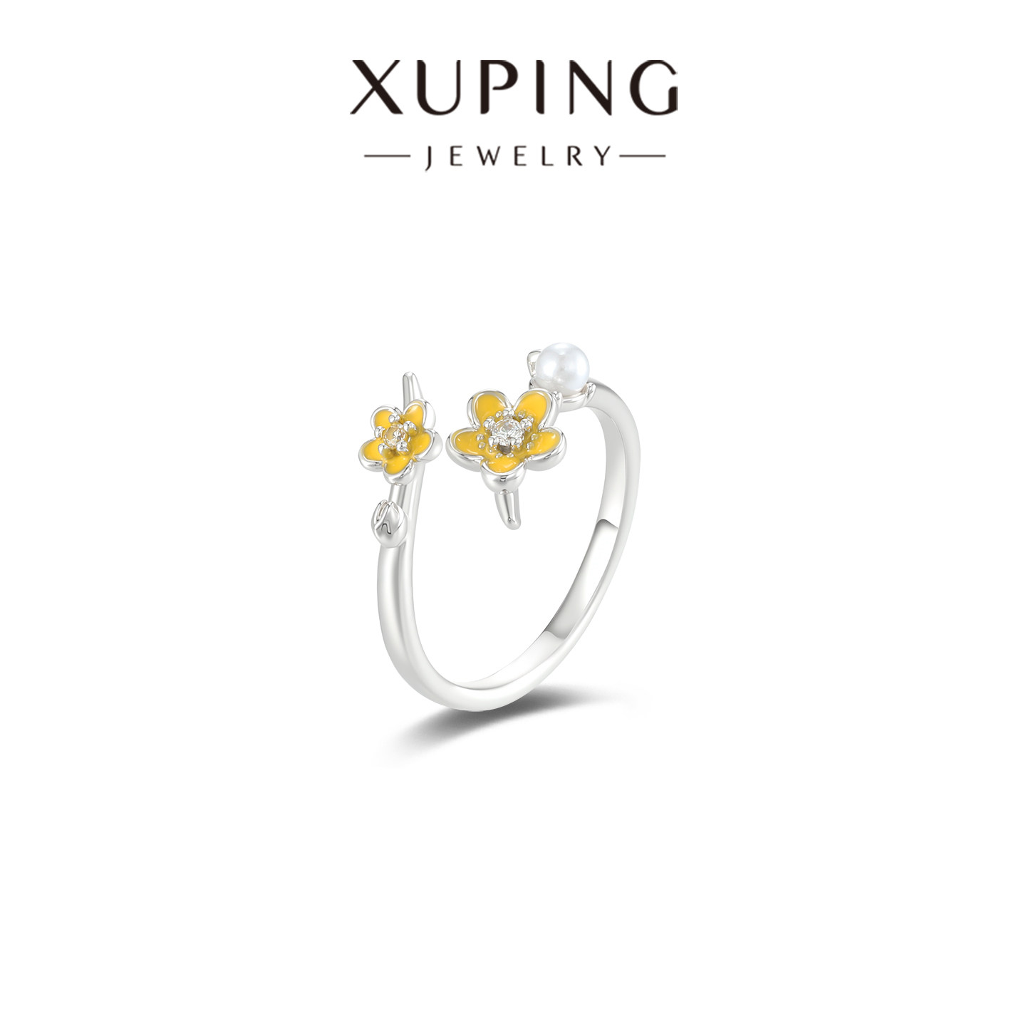 旭平春花浪漫黄色小梅花开口戒指女甜美小清新复古花神指环食指戒,饰品/流行首饰/时尚饰品新,戒指/指环,淘宝优惠券,粉丝福利购,淘宝优惠卷