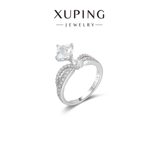 旭平【繁花辉映·加冕】方糖皇冠戒指个性高级感气质轻奢公主指环