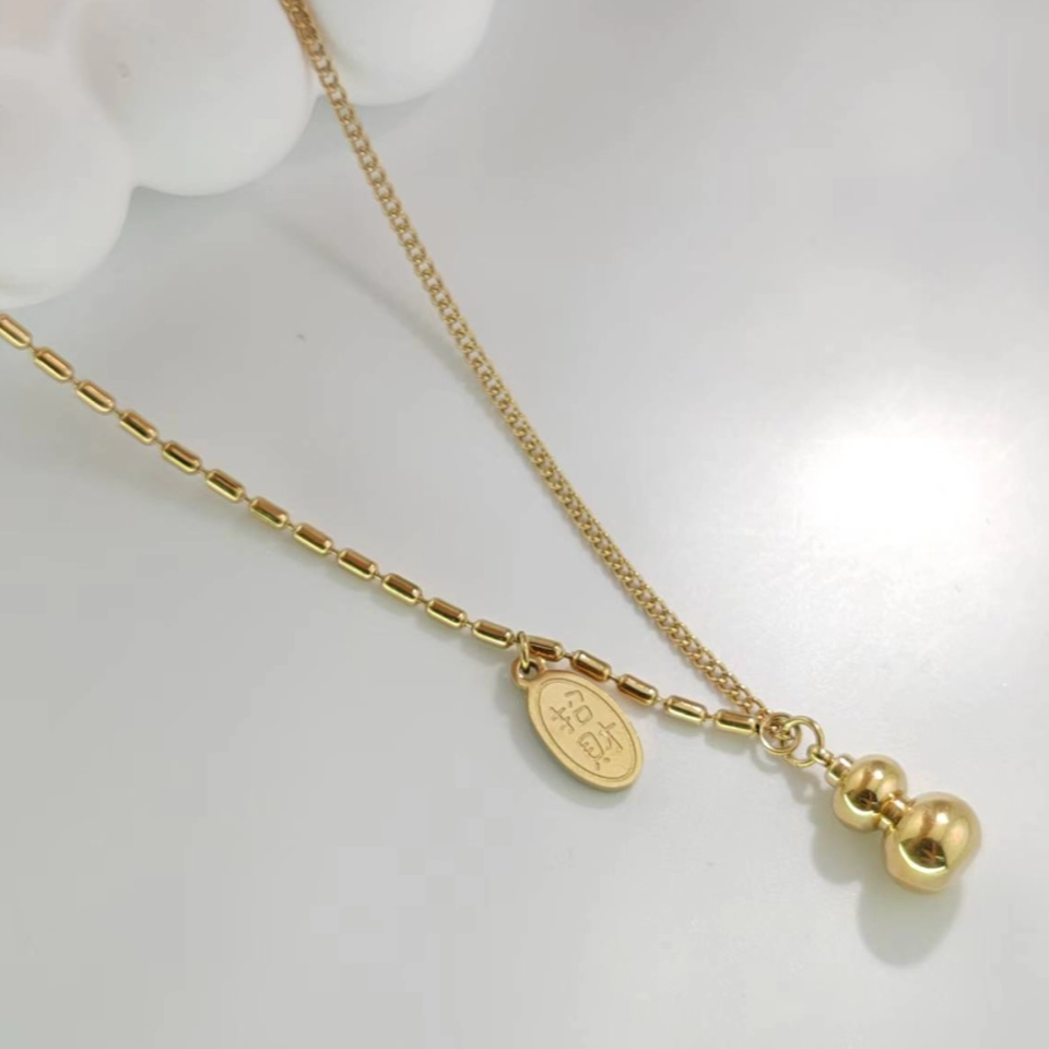 旭平葫芦合金项链